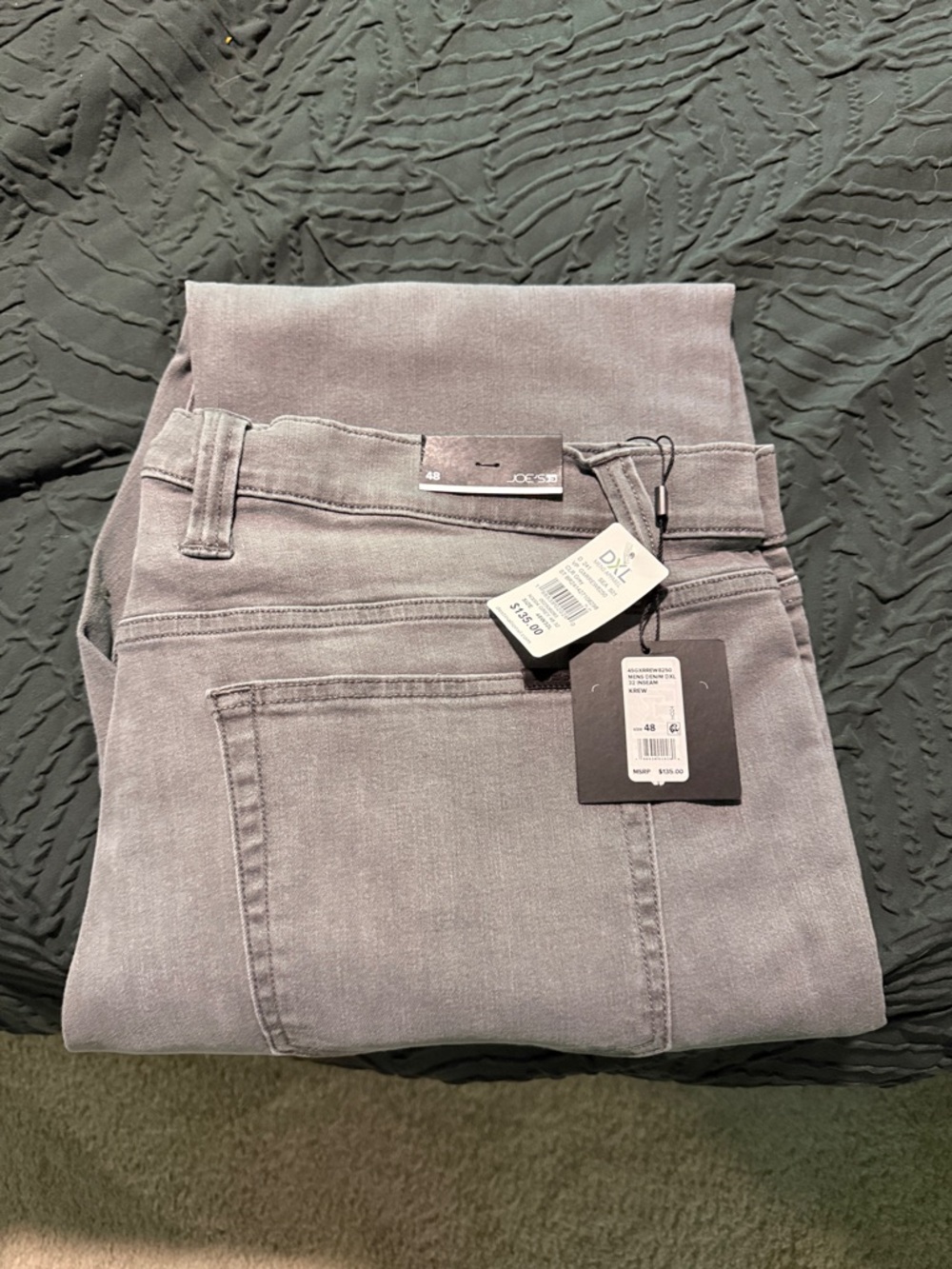 Joe's Jeans Straight Leg Jeans in Faded Lavender Gray